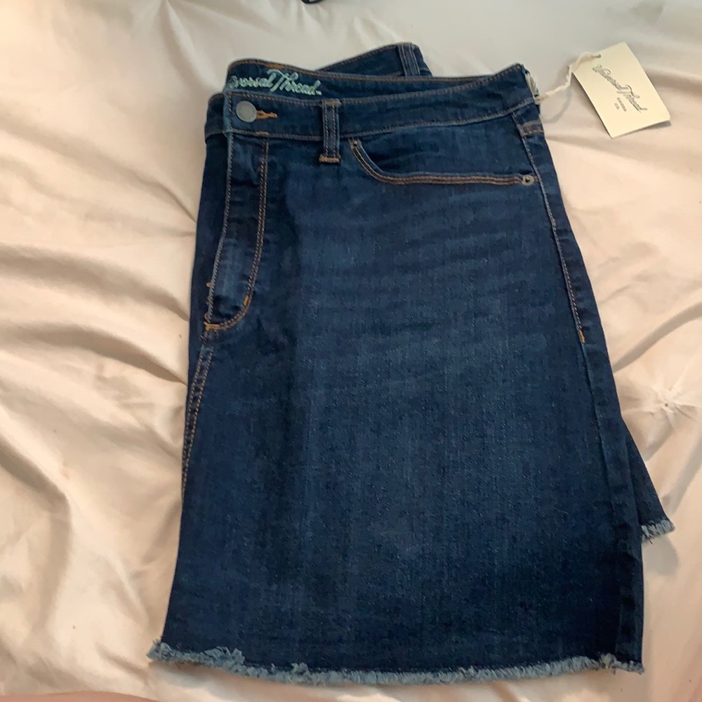 Size 14 Dark Wash Skirt